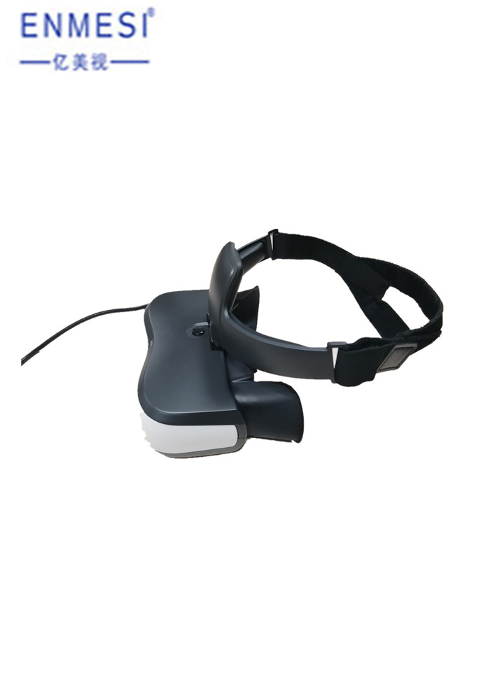 HDMI Helmet Head Mounted Device TFT LCD 50° FOV Display HMD Portable