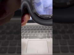 1000 Inch 68 Degree FOV HDMI 1058 PPI Head Mounted Display