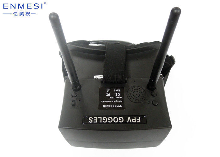 4.3 Inch HD FPV Drone Goggles 480*272 Resolution ，PMMA FPV Drone And Goggles