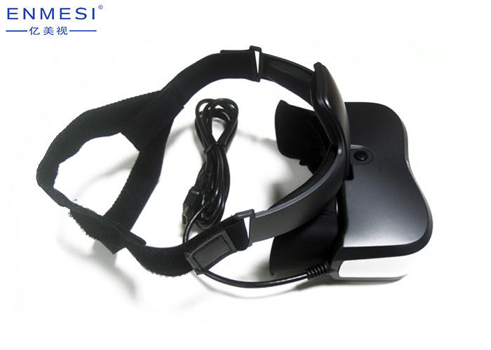 Virtual Reality Helmet 3D Head Mounted Display High Resolution Dual Screen