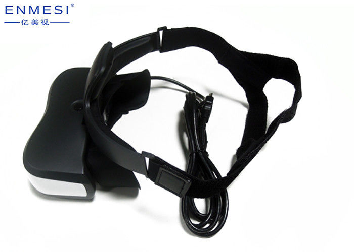 Virtual Reality Helmet 3D Head Mounted Display High Resolution Dual Screen