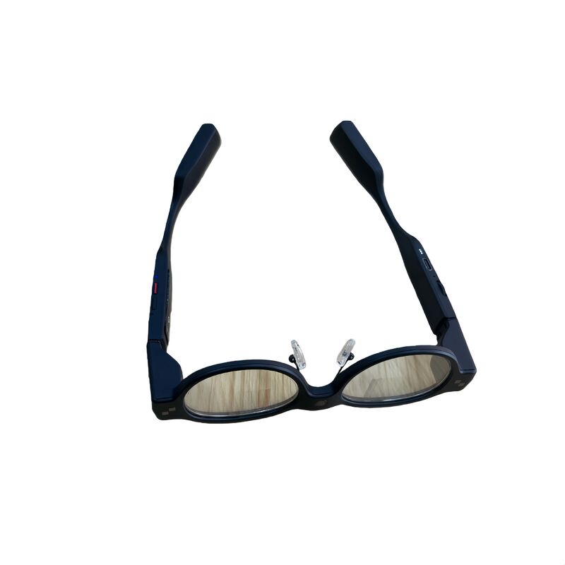 AR Smart Glasses with Waveguide Display Voice Interaction and 16 MP Camera for Enhanced AI Experience
