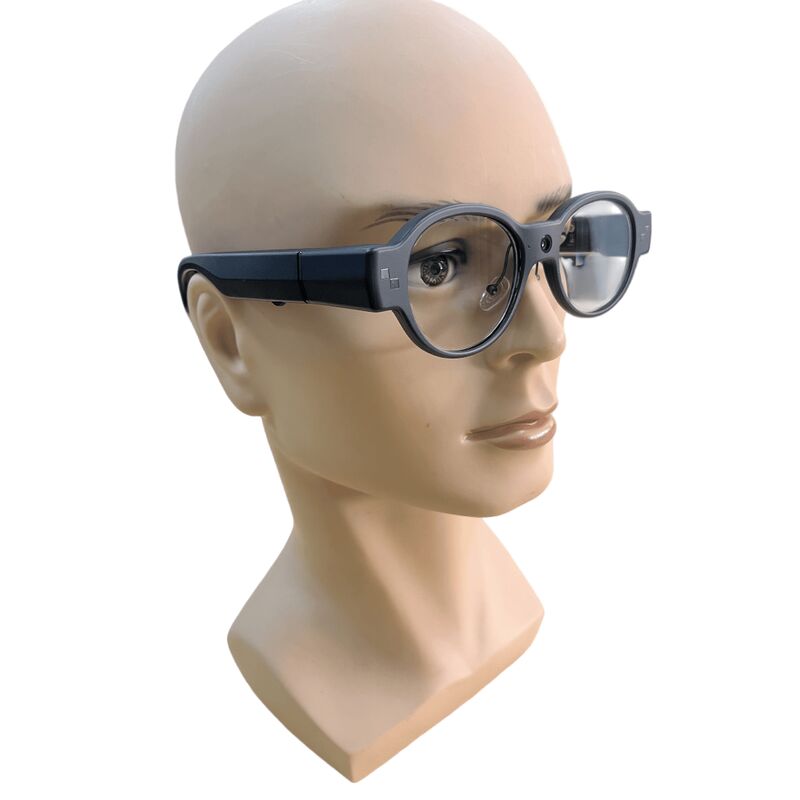 AR Smart Glasses with Waveguide Display Voice Interaction and 16 MP Camera for Enhanced AI Experience