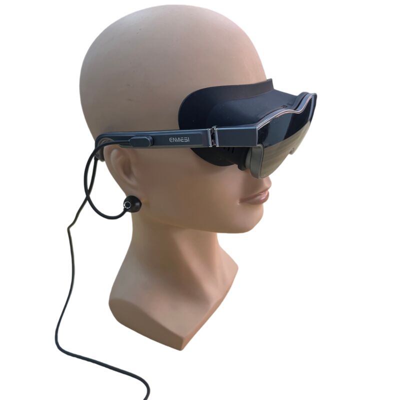 ENMESI V60 AR Smart Glasses with 70° FOV 1080P Resolution and USB-C Connectivity Head Mounted Display
