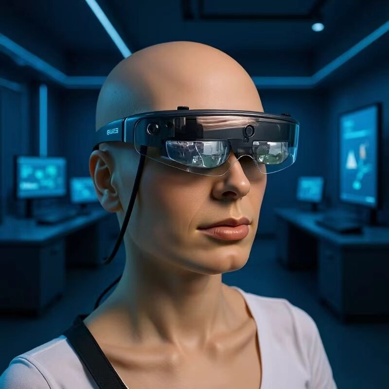 1080P OLED 60 - 90 HZ 43° FOV USB-C and HDMI 3D AR Smart Glasses with Camera