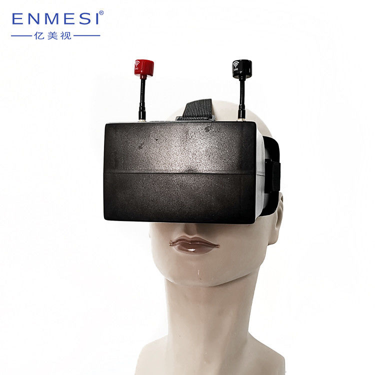 PMMA Lens Glasses FPV Video Glasses 4.3 Inch 16/9 AV IN Input Short Delay FPV Drone Goggles