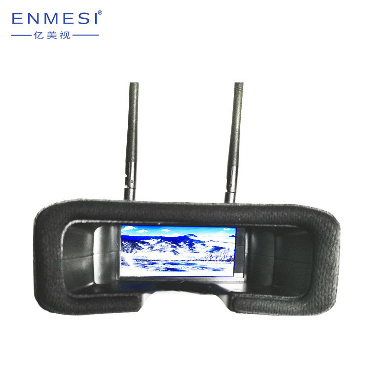 HD LCD Screen FPV Video Glasses 5.8G Receiver 48CH 2.7 Inch For Unmanned Aircraft