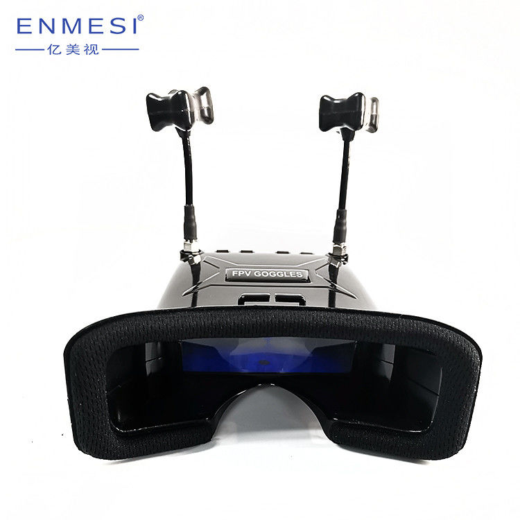 80 Degree Mini FPV Video Glasses 960* 240 Resolution Small Size TFT Screen