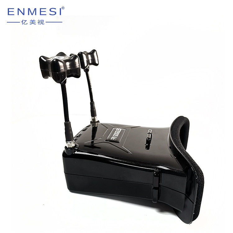 5.8G Video Receive FPV Drone Goggles TFT Screen Two Antenna Video Glasses 1.8W