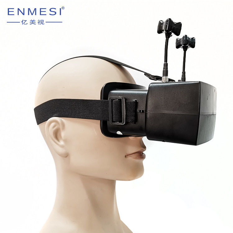 Short Delay FPV Video Glasses For Drone 4.3 '' TFT High Resolution Large FOV Helmet 5.8G