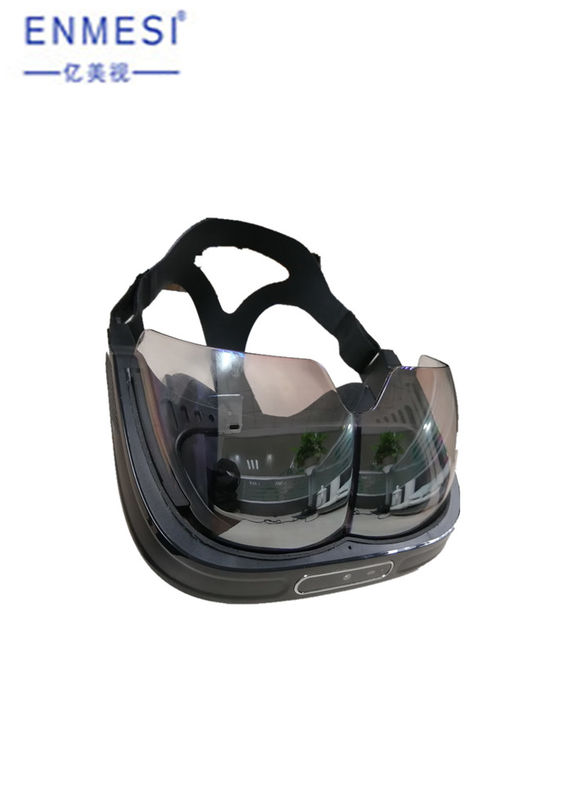 Large FOV AR Smart Glasses All In One Headset Dual Screen Giant Cuttain AMOLED