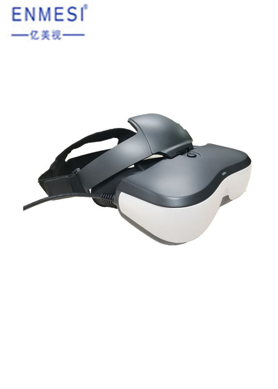 Portable Head Mounted Display HDMI Input TFT LCD Large FOV Helmet 3D VR