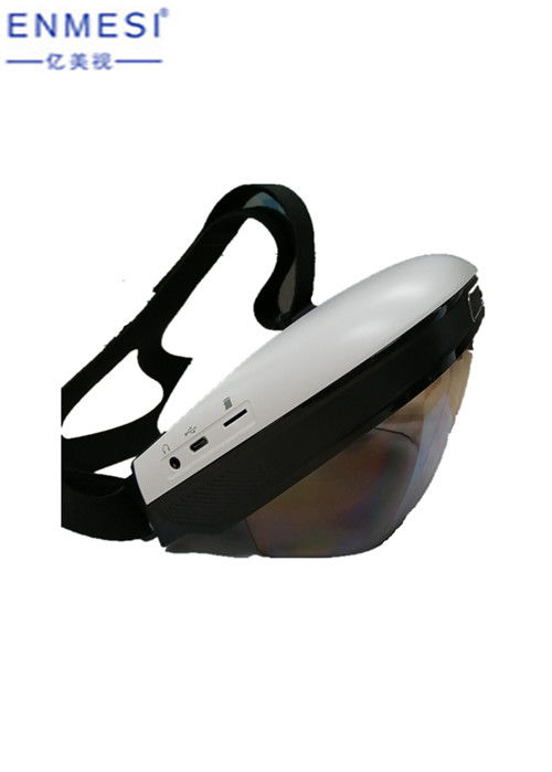 Android 5.1 AR Smart Glasses WIFI / Bluetooth Large Memory High Resolution 1080P
