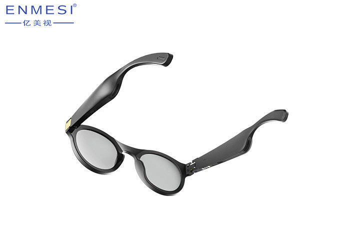 Dual Speakers Stereo AR Smart Glasses Bluetooth 5.0 IPX4 Waterproof For Watch TV