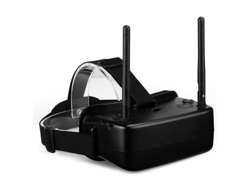 Mini 2 Inch Screen FPV Goggles with 480×360 Resolution and 48 Channels for Drone Racing
