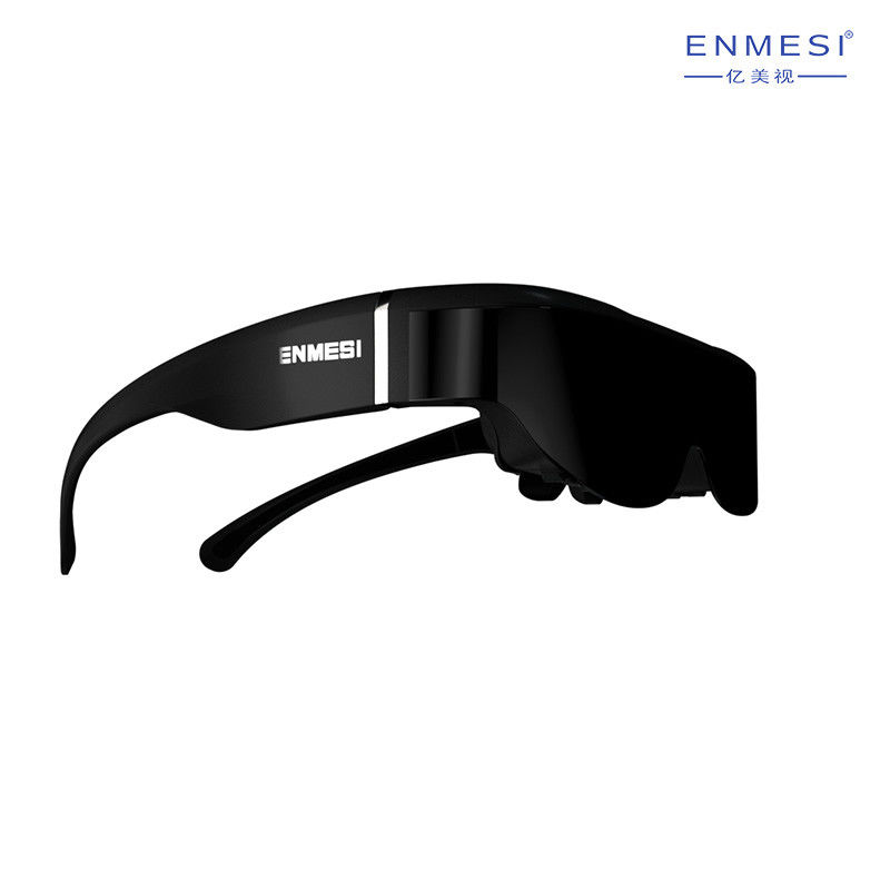 HD OLED 200 Inch VR Glasses 1280 * 720 * 2  LCoS Screen Head Mounted Display