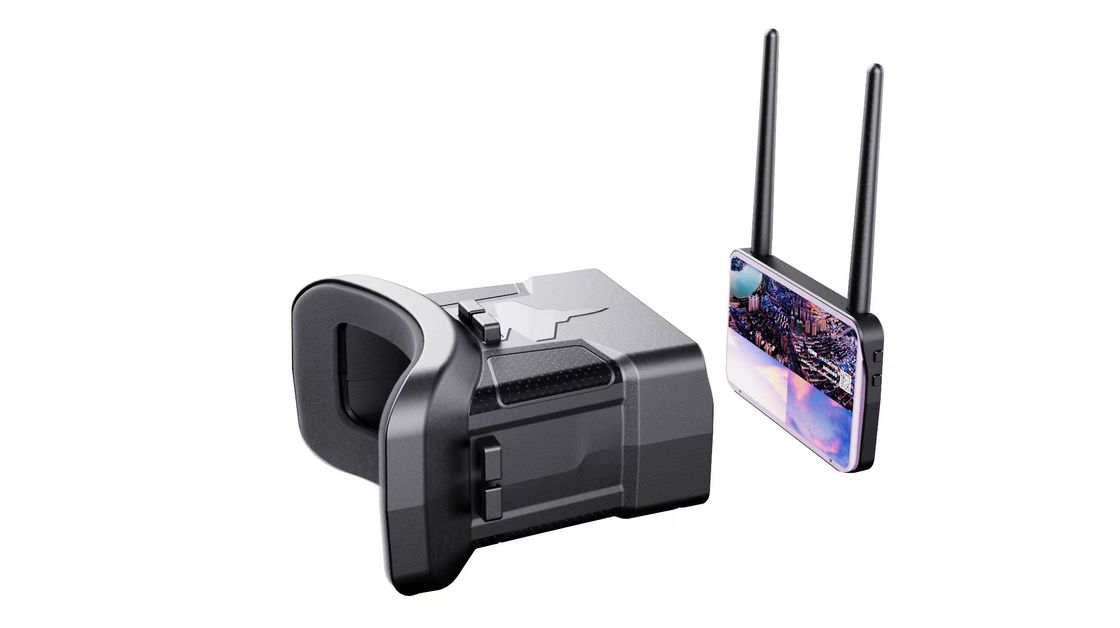 ENMESI 4.3 Inch TFT FPV Goggles with 480x272 Resolution and 48 Channels for Immersive Drone Flying