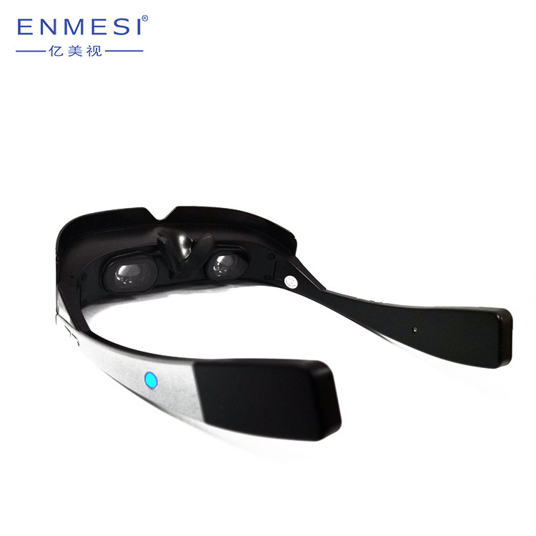 35 Degree 3D Smart Video Glasses FOV Virtual 98 Inch OTG Port For Education