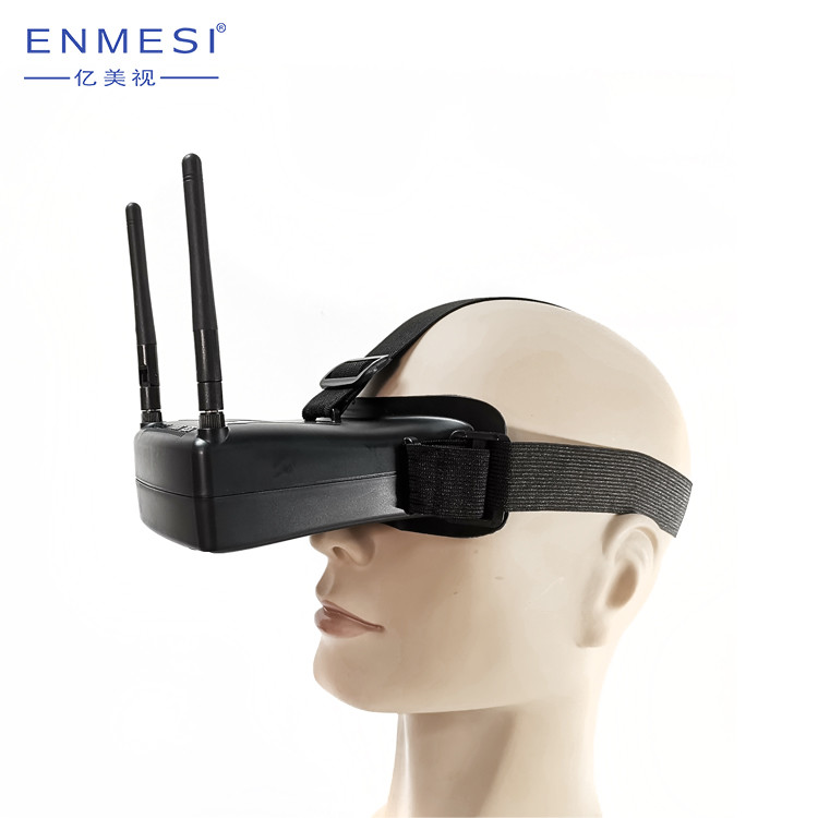 Best Value 116 Degrees 2.7" TFT LCD Screen FPV Drone Goggles 5.8G Receiver Video Glasses