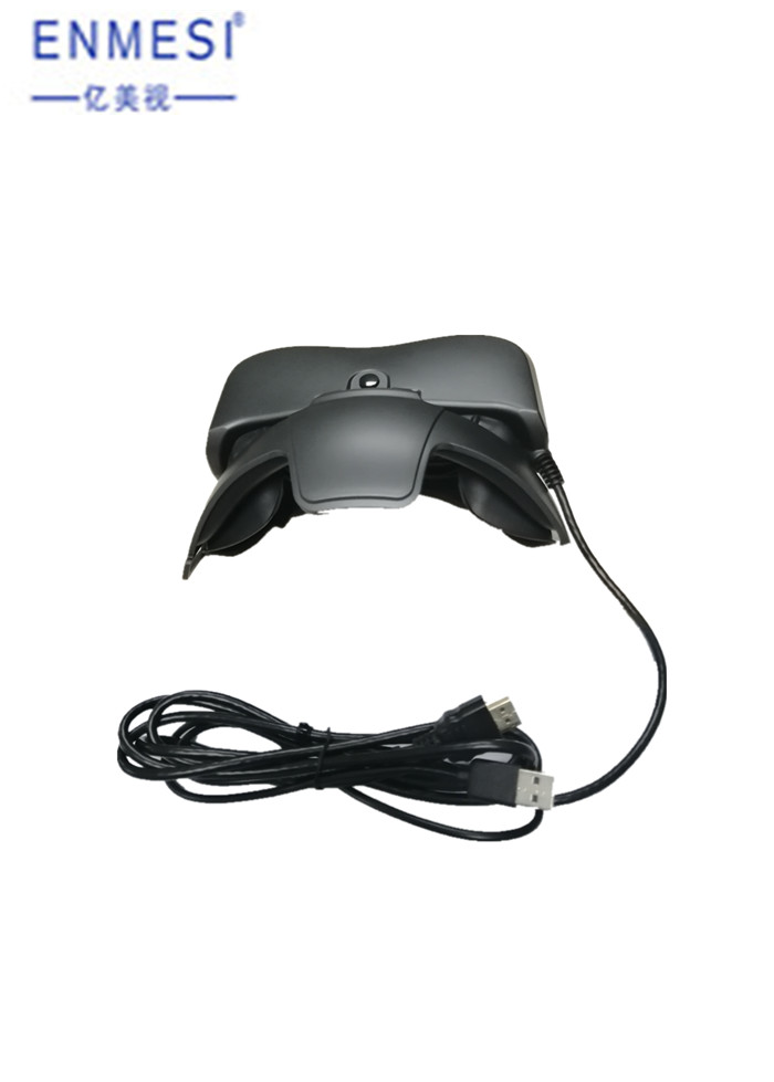 Portable Head Mounted Display HDMI Input TFT LCD Large FOV Helmet 3D VR