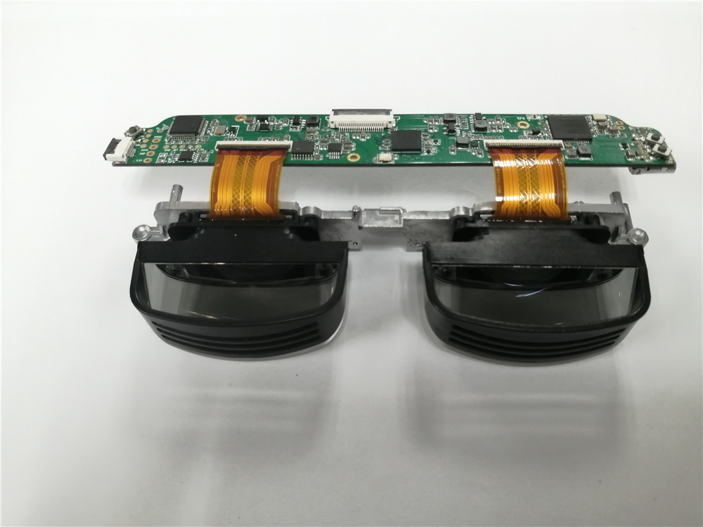 New Micro Display Module Virtual Reality AR Helmet Glasses 0.7'' OLED Display With TYPE-C