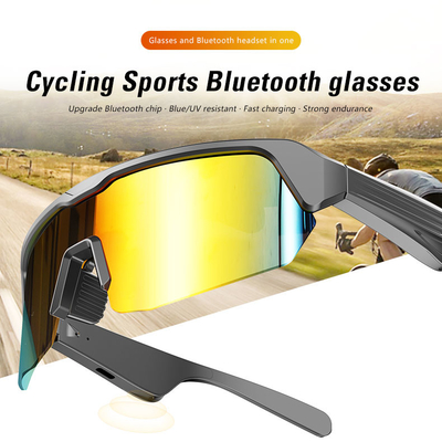 Smart Bluetooth Riding Glasses BT 5.3 Version HD Call 4-5 Hours Battery Life for Games/Cycling/Driving/Running/Fishing