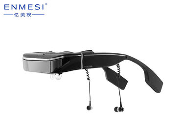 Wearable 1080P Mobile Theatre Video Glasses 98 Inch Virtual Screen Video Glasses
