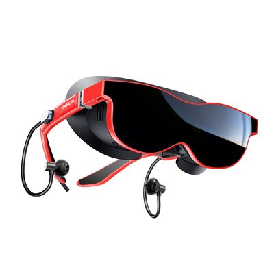 1080P Resolution 70° FOV VR Smart Glasses with Diopter Adjustment and Magnetic Earphones